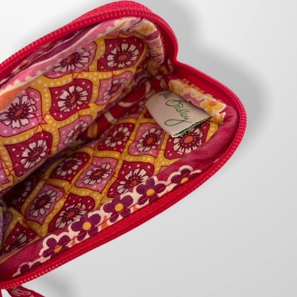 Vera Bradley Pink & Orange Coin Purse - Picture 3 of 5
